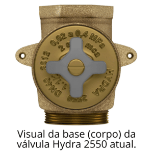 Válvula de Descarga Hydra Max Base 2550 (Corpo)