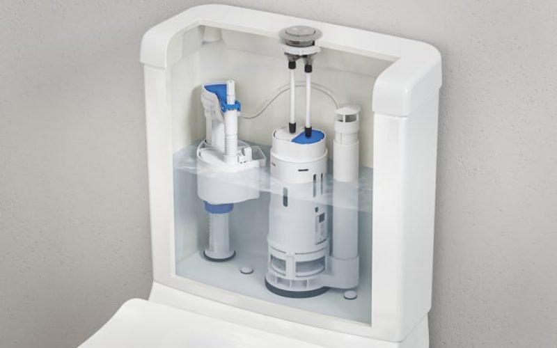 Kit interno da caixa de descarga acoplada